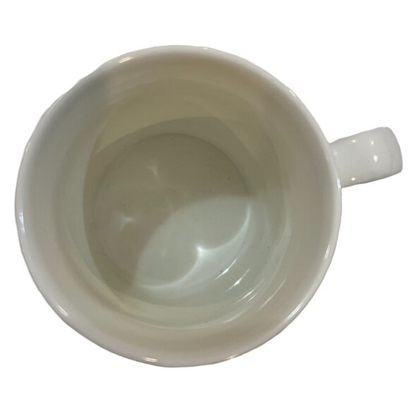 Vintage 90s Sculpted Face Mug , 3D Nose Mug Cup Smirk Funny Whimsical Face 10oz - Picture 7 of 7